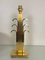 Vintage Regency Brass Golden Table Lamp from WKR, Germany, 1980s 3