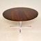 Vintage Wood & Chrome Dining Table from Pieff, 1960s, Image 1