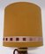 Red Yellow Ceramic Table Lamp, 1970s, Image 4