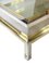 Mid-Century Brass, Chrome, and Glass Showcase Coffee Table by Romeo Rega, 1960s 6