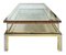 Mid-Century Brass, Chrome, and Glass Showcase Coffee Table by Romeo Rega, 1960s 4