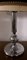 Lámpara de mesa de metal cromado y tela de Gura, años 70, Imagen 2