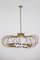 Italian Chandelier by Oscar Torlasco for Lumi, 1950s, Image 1