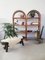 Bamboo Glass & Rattan Arch Bookcase, 1970, Image 2