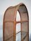 Bamboo Glass & Rattan Arch Bookcase, 1970, Image 6