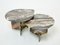 Sicilian Marble Nesting Coffee Tables, 1970s, Set of 2 5