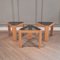 Smoked Glass Triangular Side Tables from Porada Arredi, 1970s, Set of 3, Image 5