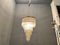 Mid-Century Italian Brass Acrylic Chandelier Lamp 3