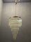 Lámpara de araña italiana Mid-Century de latón y acrílico, Imagen 6