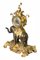 Orologio da camino a forma di elefante in bronzo dorato, Francia, XIX secolo, Immagine 3