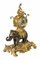 Reloj de repisa francés en forma de elefante de bronce dorado, siglo XIX, Imagen 2