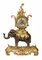 19th Century French Gilded Bronze Elephant Mantel Clock, Image 1