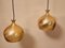 Brass Onion Pendant Lamps by Helge Zimdal for Falkenbergs Belysning, 1960s, Set of 2 12