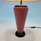 Postmodern Italian Pink & Black Table Lamp, 1980s 3