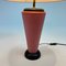 Postmodern Italian Pink & Black Table Lamp, 1980s, Image 3
