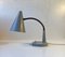 Vintage Scandinavian Grey Table or Wall Lamp by E. S. Horn, 1950s, Image 5