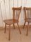 Sedie rustiche in legno, set di 4, Immagine 3