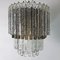 Mid-Century Murano Glass Chandelier, Italy, 1960s 1