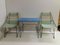 Braided Armchairs & Vertex Table, Czechoslovakia, 1960, Set of 3 11