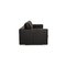 Black Leather Forrest Three-Seater Couch from Rivolta 9