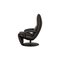 Schwarzer Leder Yoga Sessel mit Relax Funktion von Jori 11
