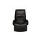 Black Leather Yoga Armchair with Relax Function from Jori 8