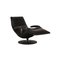 Schwarzer Leder Yoga Sessel mit Relax Funktion von Jori 3