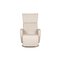 Cream Leather Estar 140 Armchair with Relaxation Function by Ewald Schillig 6