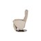 Cream Leather Estar 140 Armchair with Relaxation Function by Ewald Schillig 9