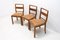 Art Deco Czechoslovakian Dining Chairs, 1930s, Set of 3 6