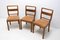 Art Deco Czechoslovakian Dining Chairs, 1930s, Set of 3 4