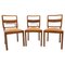 Art Deco Czechoslovakian Dining Chairs, 1930s, Set of 3 11