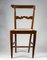 Vintage Stuhl aus Holz & Stroh 2