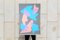 Ryan Rivadeneyra, Pastel Wings and Shapes, 2021, Acrylic Painting 2