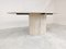 Vintage Oval Travertine Dining Table, 1970s 2