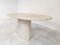 Vintage Oval Travertine Dining Table, 1970s, Image 5