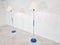 Blue Glass Floor Lamps by Carl Fagerlund for Orrefors, Set of 2, 1960s 4