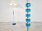 Blue Glass Floor Lamps by Carl Fagerlund for Orrefors, Set of 2, 1960s 5