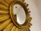 Specchio vintage dorato, anni '60, Immagine 7