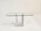 Vintage Italian White Diapason Marble Console Table by Cattelan, 1980s 1