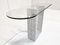 Vintage Italian White Diapason Marble Console Table by Cattelan, 1980s 2