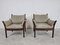 Genius Easy Chairs by Illum Wikkelso for Silkeborg, 1960s, Set of 2, Image 2