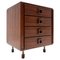 Mid-Century Modern Italian Teak Dressing Table, 1960s, Image 1