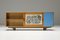 Modernist Sideboard with Perignem Ceramic & Macassar Details by Alfred Hendrickx, 1950s 4