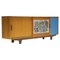 Modernist Sideboard with Perignem Ceramic & Macassar Details by Alfred Hendrickx, 1950s 1