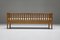 Mid-Century Ornamental & Rustic Wooden Daybed or Sofa, France, 1950s, Image 5