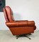 Fauteuil Mid-Century en Cuir Cognac, Danemark, 1970s 5