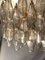 Grey Poliedri Murano Glass Chandeliers, Set of 2 8