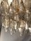 Lampadari Poliedri in vetro di Murano grigio, set di 2, Immagine 8