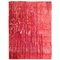 Large Tibet Red Hand Knotted Wool Silk Rug, 2007, Image 1